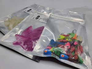 Glow Jig and Plastic Lot